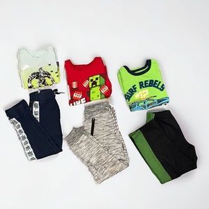 | **Mix Play Clothes “6 pair “ ** | SAME SIZE Boy US 6 | different brands |